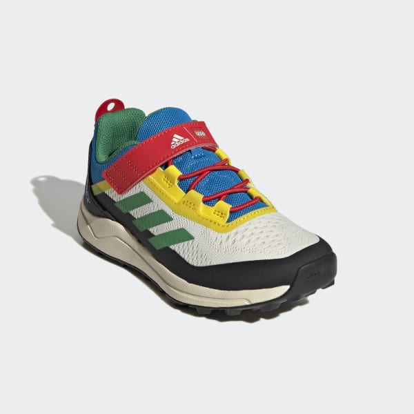 White Terrex Agravic Flow X LEGO® Trail Running Shoes LZM39