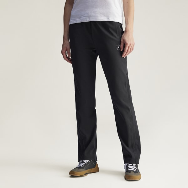 adidas by Stella McCartney Knitted Track Pants - Black | Free