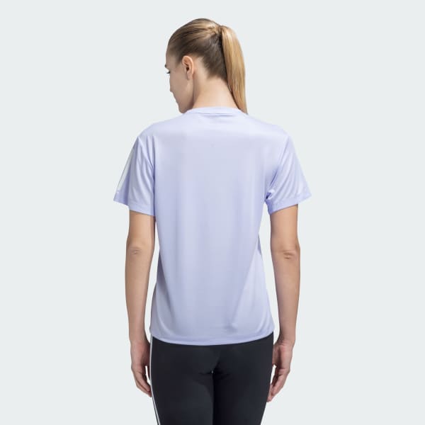 Purple Own The Run Tee