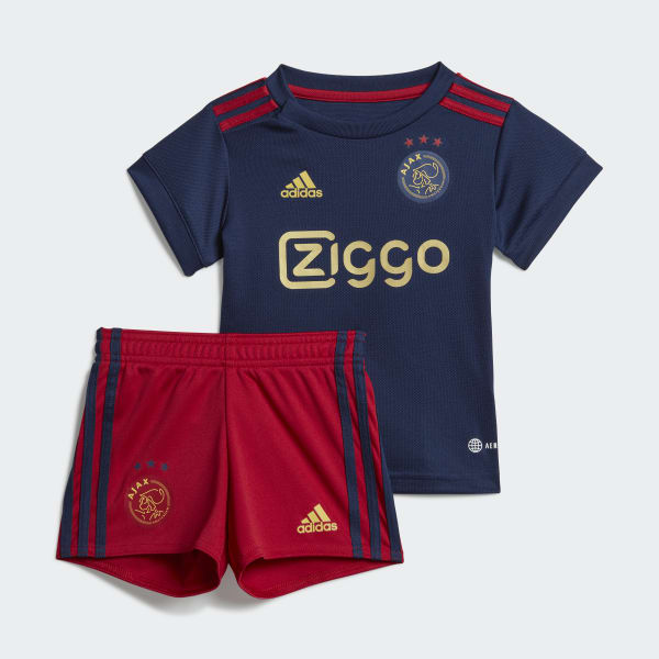 Miniconjunto Baby segunda equipación Ajax - Azul adidas adidas