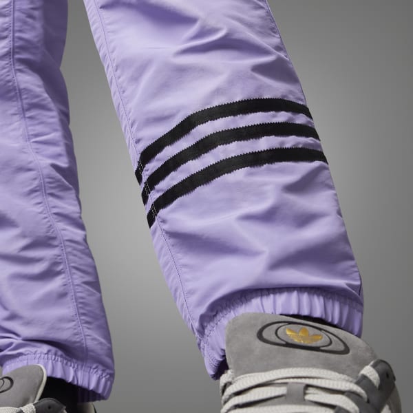 Adidas Purple Stripes Tiro Regular Joggers