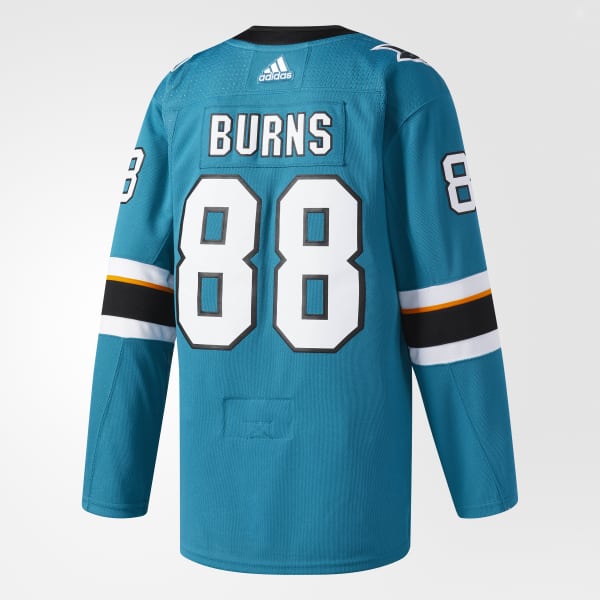 Sharks Burns Home Authentic Pro Jersey 