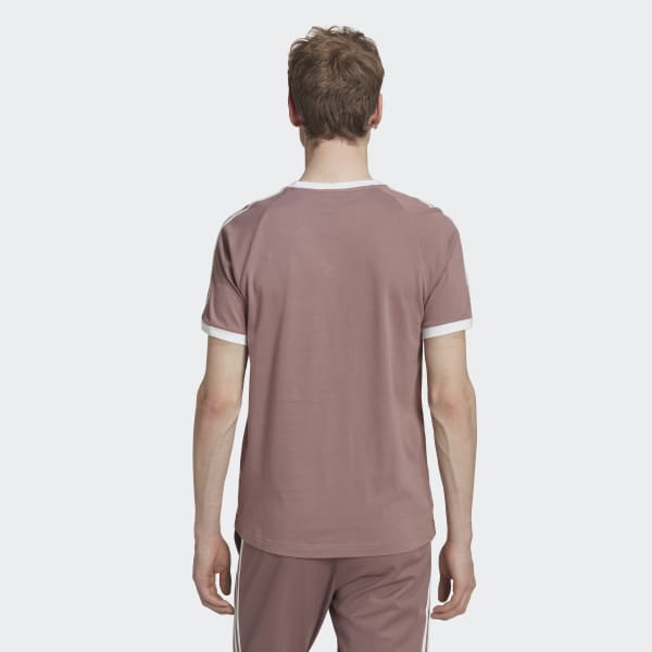Lila adicolor Classics 3-Streifen T-Shirt 14212