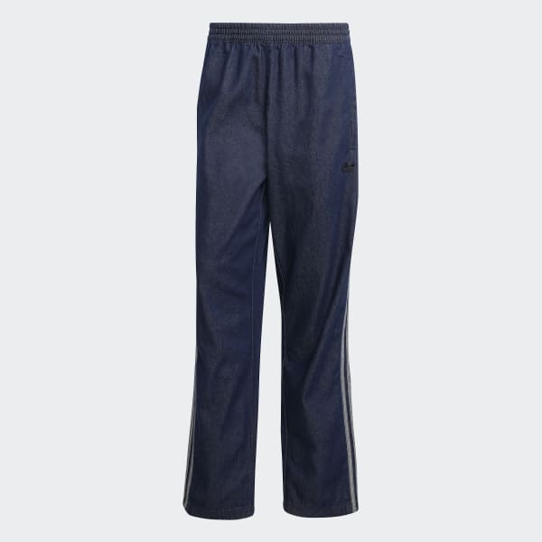 adidas Adicolor Loose Trackpant Denim Stone - Blue | Free