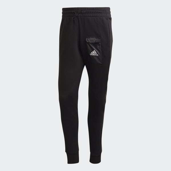 Noir Pantalon molleton Essentials BrandLove