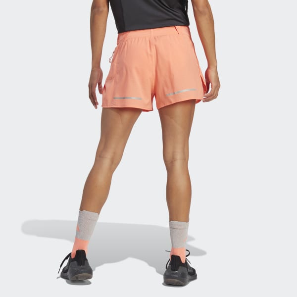 Orange Protect at Day X-City Running HEAT.RDY Shorts
