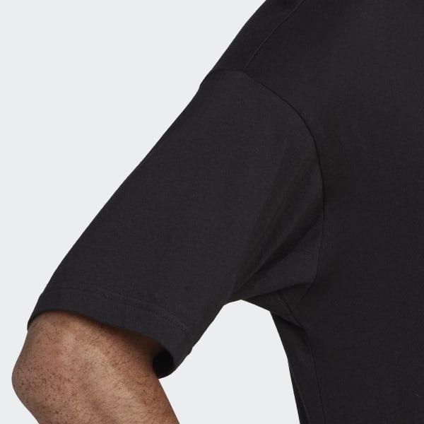 Black Essentials Brandlove Single Jersey Tee (Gender Neutral) CO358