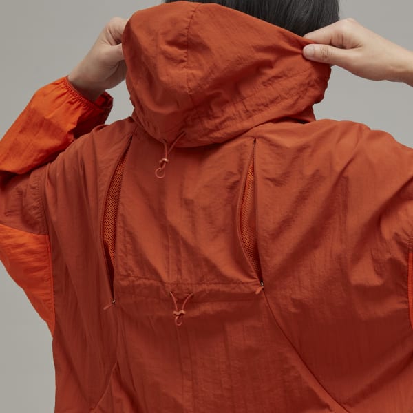 cervená Větrovka Y-3 Classic Light Shell Hooded VU296