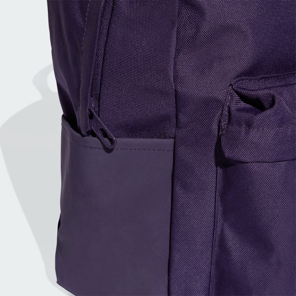 Purple Classic 3 Bar Logo Backpack