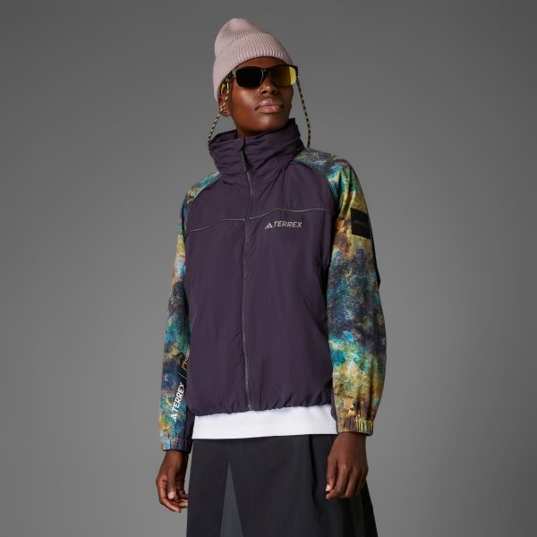 adidas National Geographic Terrex WIND.RDY Jacket - Purple
