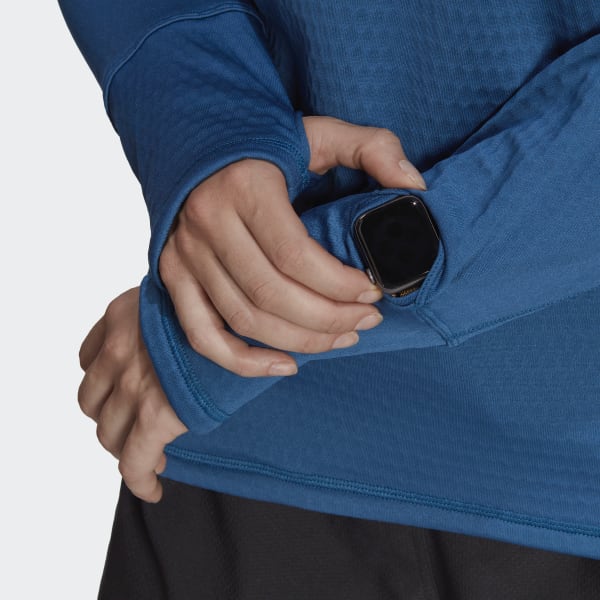 Bla X-City Flooce Running Long Sleeve hættetrøje DC046