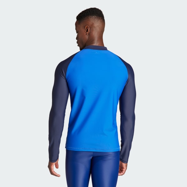 Men's adidas rash guard swim tee discount