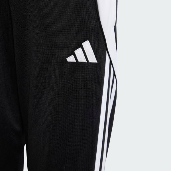 Negro Pantalón de Entrenamiento Tiro 24 Niños