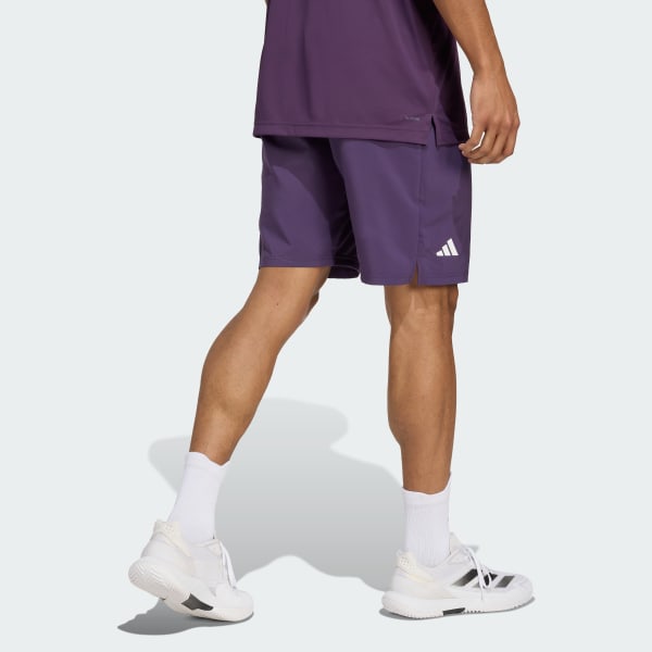 Violeta Shorts de Tenis Club Climacool 3 Franjas