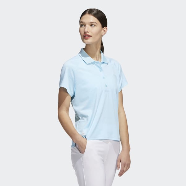 Blue Mélange Polo Shirt