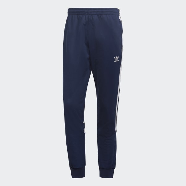 blauw Adicolor Classics Cutline Broek