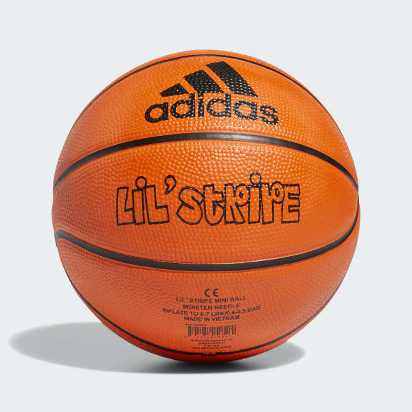 Orange Lil' Stripe Mini Basketball