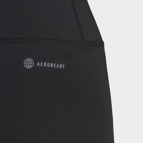 Đen Quần Legging Cạp Cao Training Essentials 7/8