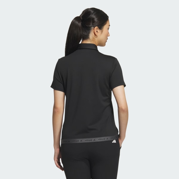 adidas ブラック 半袖　ポロシャツ　ゴルフ アディダス 【ゴルフ】ポロシャツ 半袖 - ブラック | アディダス