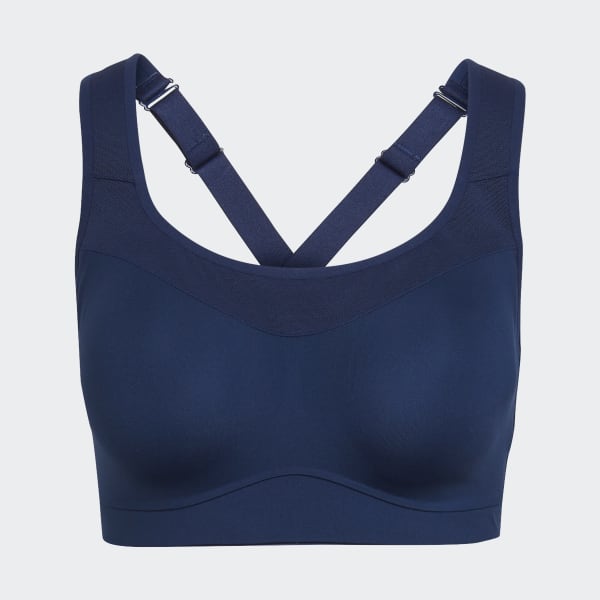 Niebieski adidas x Karlie Kloss High-Support Bra WM385