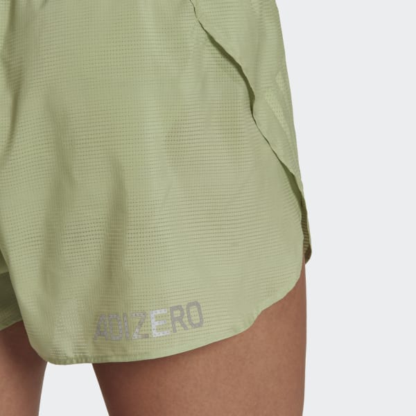 zelená Adizero Running Split Shorts N0981
