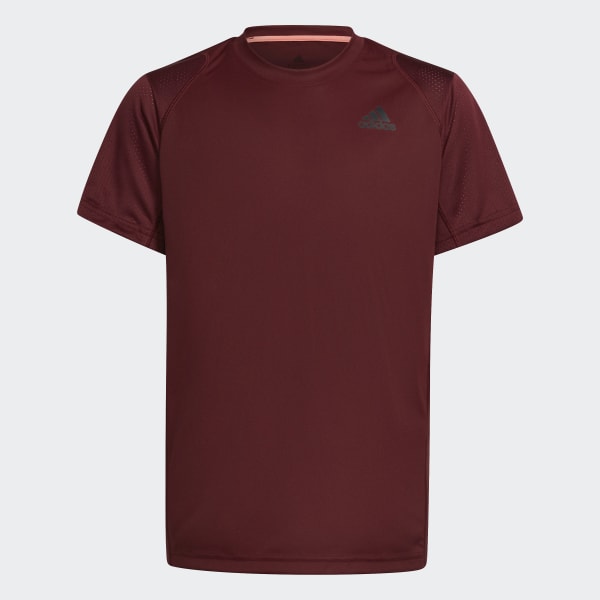 Burgundy Club Tennis T-Shirt JLO63