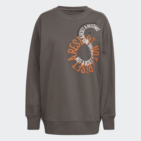 Czerń adidas by Stella McCartney Sportswear Sweatshirt (uniseks) BWC65