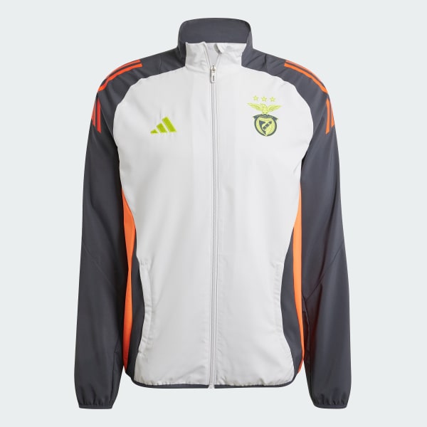 Grey Benfica Tiro 24 Competition Presentation Jacket
