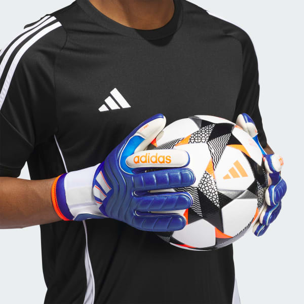 Adidas goalkeeper gloves blue shop