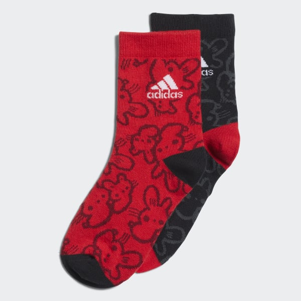 Black CNY Socks 2 Pairs
