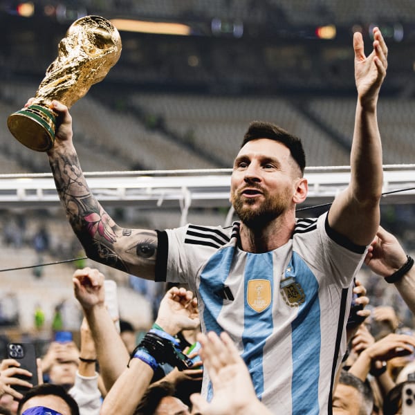  adidas Men's Soccer Argentina 3-Star Winners Home