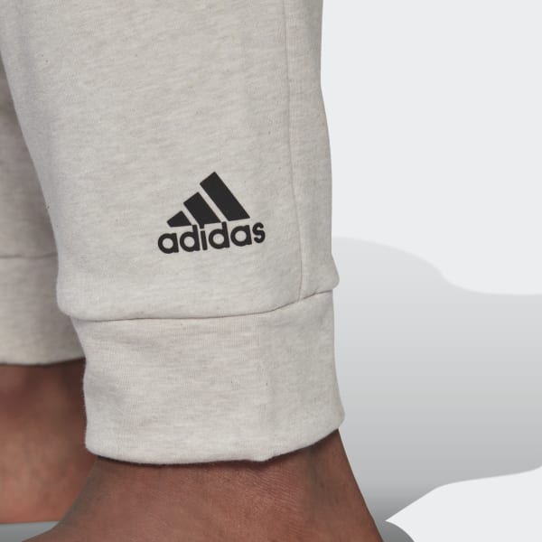 Cinzento Calças 7/8 em Fleece Quente AEROREADY para Ioga