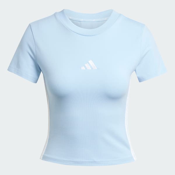 Blu T-shirt Essentials 3-Stripes Slim Baby