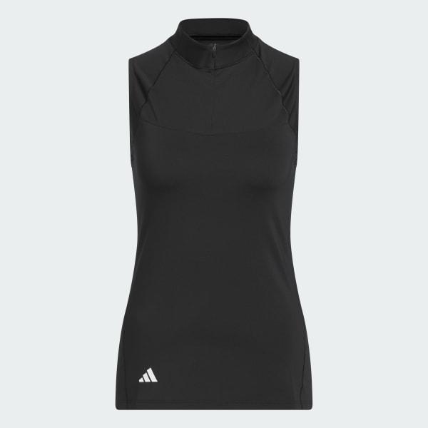 Black Ultimate365 Zip Mock