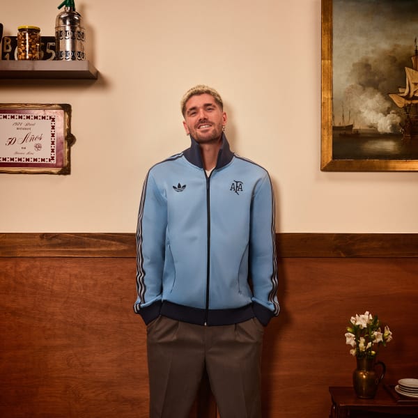adidas Argentina Anniversary Track Top - Blue | Free