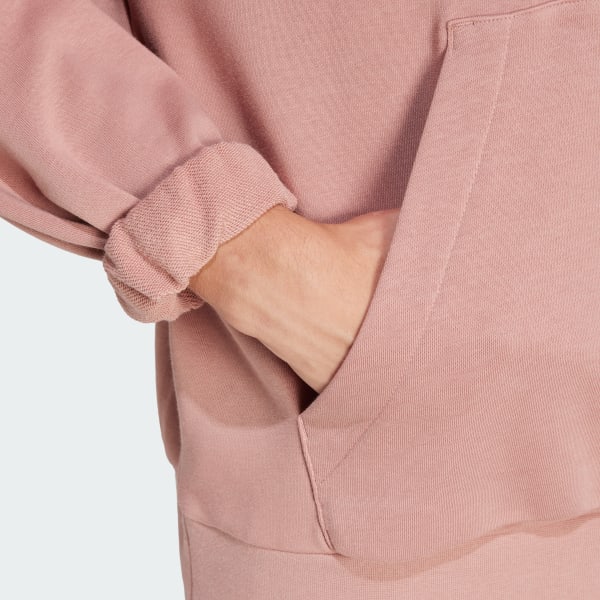 adidas Essentials Loose-Fit 3 Bar Logo French Terry Hoodie