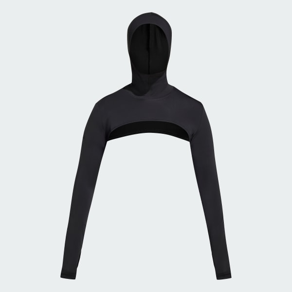 Black D4T Workout Hijab