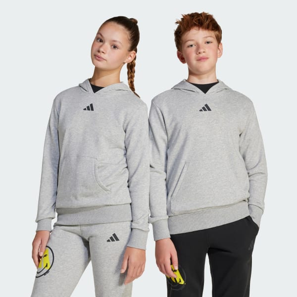 Gra adidas x Smileyworld Kids hættetrøje