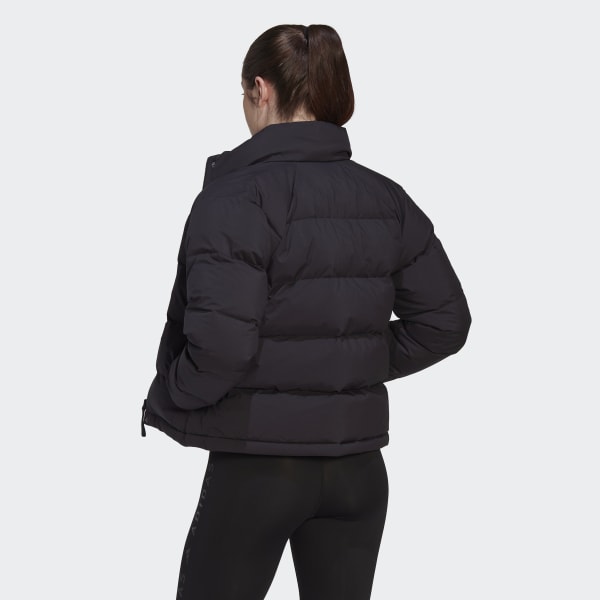 Black Helionic Relaxed Down Jacket