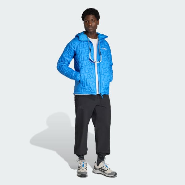 Niebieski Kurtka Terrex Xperior PrimaLoft Loose Fill Insulated Hooded