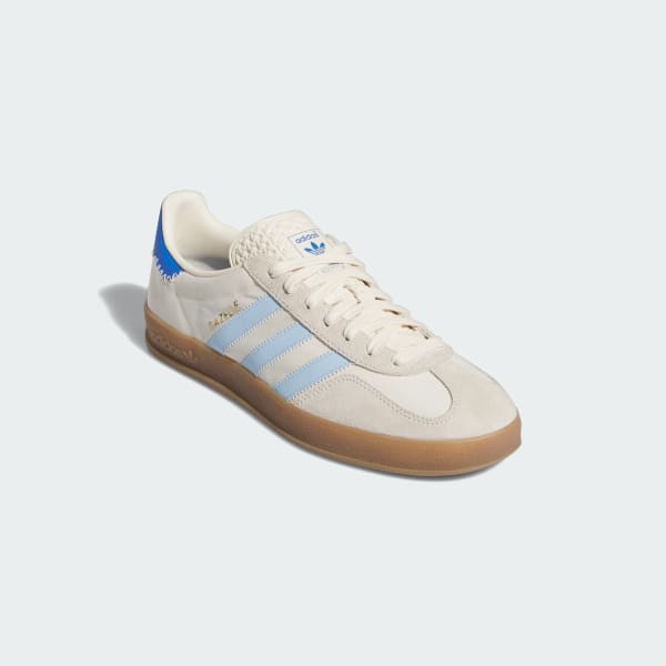 White Gazelle Indoor Shoes