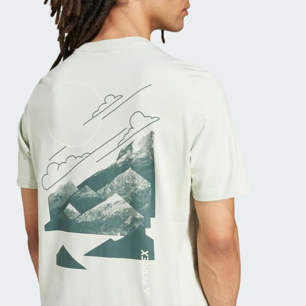 adidas Terrex Graphic Tee - Green | adidas Singapore