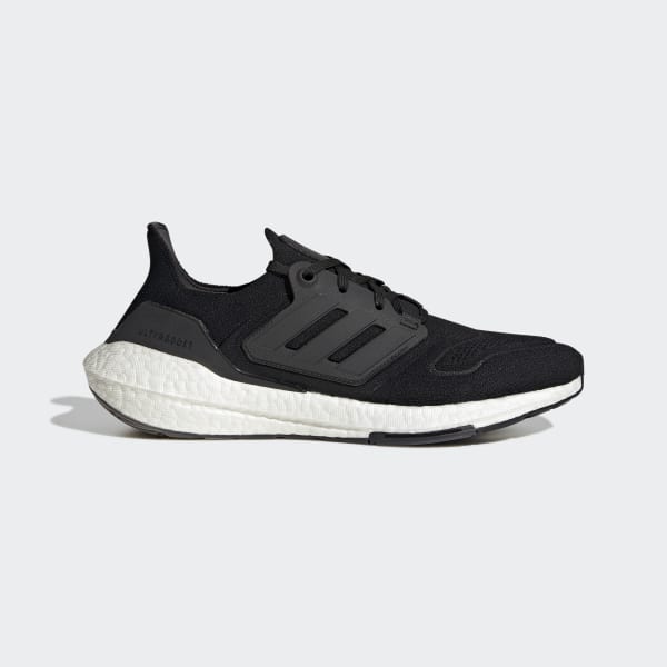 ultra boost core black running white