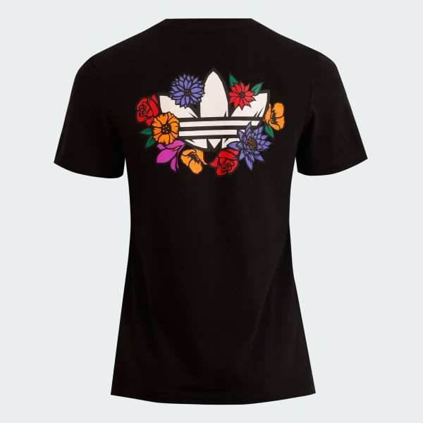 Playera adidas negra mujer clearance