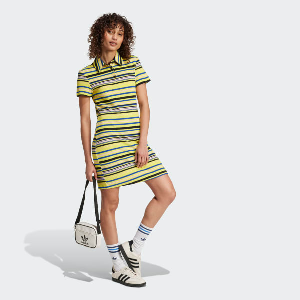 Amarillo Vestido Striped Towel