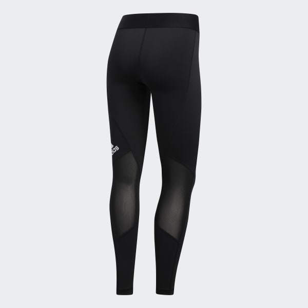 Black adidas Techfit 3-Stripes Leggings | JD Sports UK