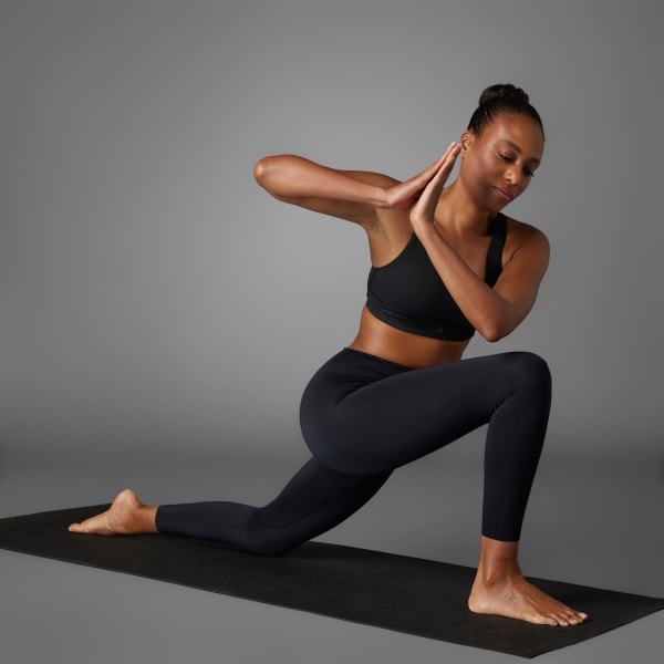 สีดำ กางเกงรัดรูปเจ็ดส่วน All Me Luxe