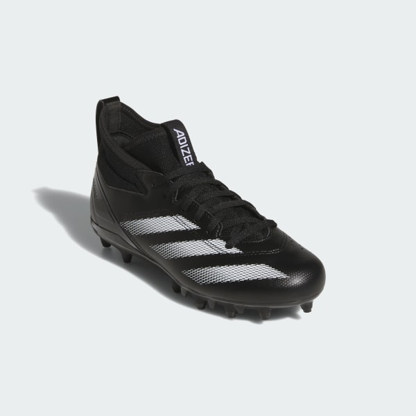 Black Adizero Impact.2 American Football Cleats Kids