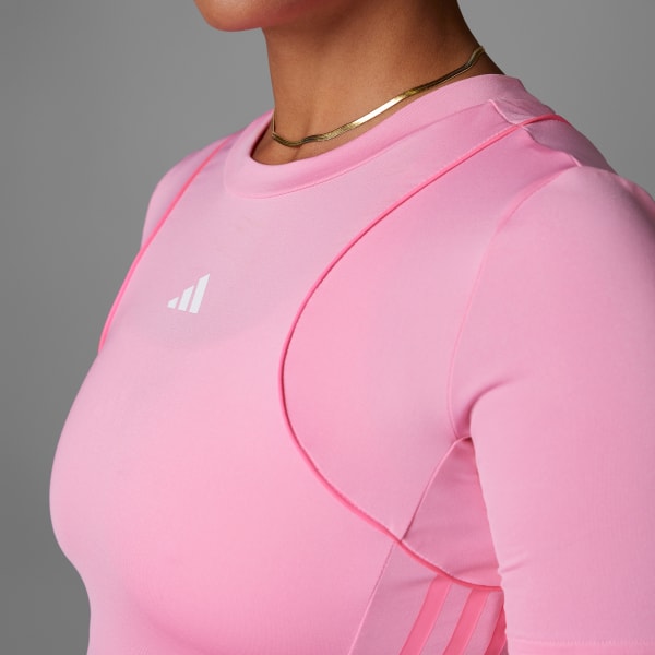 Rosa Camiseta Hyperglam Colour Training Crop