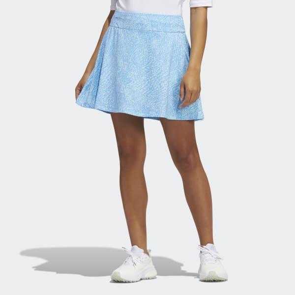 Blue Printed Frill Golf Skirt SV016
